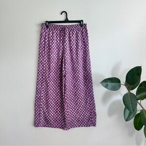 Lou & Grey Lounge Pants - Wide Leg Palazzo Style M